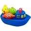 Набір іграшок для купання Bibi Toys Кораблик і морські мешканці 4 шт. (761049BT) - мініатюра 1