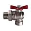 Кран кульовий кутовий з американкою Arco 1″ Sena 154305 - мініатюра 1