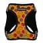 Шлея для собак Bronzedog Sport Vest Пончики XXS 15х13х3 см помаранчева - мініатюра 2