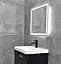Дзеркало Dusel DE-M0061S1 Silver 75x100 см, Сірий - мініатюра 5