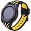 Силиконовый ремешок Primo Dart для часов Samsung Gear S3 Classic SM-R770/Frontier RM-760 Black Yellow - миниатюра 1