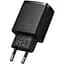 Зарядний пристрій Baseus Compact Quick Charger 20W USB-A/USB-C Black (CCXJ-B01) - мініатюра 3