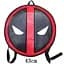 Круглий рюкзак Marvel Deadpool Superhero Logo чорно-червоний (rucksack DP 205) - мініатюра 5