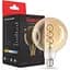Філаментна лампа Vestum "вінтаж" golden twist G95 Е27 6Вт 220V 2500К 1-VS-2507 - мініатюра 1