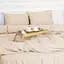 Комплект постельного белья MirSon Natural Linen Amalia лен детский оранжево-розовый (2200008248697) - миниатюра 5