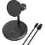 Бездротовий зарядний пристрій Choetech T585-F 3in1 Magnetic Wireless Charging Black [123385] - мініатюра 2