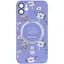 Чехол Epik TPU+PC Secret Garden with MagSafe для Apple iPhone 12 6.1 Lilac - миниатюра 1