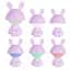 Світильник-нічник Kite LED з акумулятором Cute Bunny фіолетовий (K25-316-1-5) - мініатюра 3