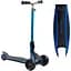 Самокат детский Best Scoote складной 76-101х14.5х64 см Черно-синий 000254998 - миниатюра 1