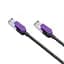 Патч-корд CableTime Cat8 FTP 40Gbps 2000MHz, 10 м, чорний (CN80S) - мініатюра 1