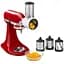 Набор из 3 насадок KitchenAid мясорубка, протирка, овощерезка (5KSM2FPPC) - миниатюра 5