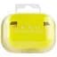 Силіконовий футляр з мікрофіброю для навушників Airpods Pro Жовтий / Bright Yellow - мініатюра 4