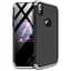 Чохол-накладка GKK 3 in 1 Hard PC Case Apple iPhone XS Max Silver/Black - мініатюра 1