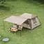 Намет Naturehike Village CNK2300ZP022 з навісом великий коричневий - мініатюра 2