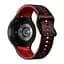 Ремешок для Samsung Galaxy Watch 4 Classic 42mm - черно-красный ширина крепления 20мм силикон Watchbands Scales (W17-9WB66906967) - миниатюра 2