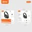 Навушники Biva HD-01 Bluetooth Headphones Black - мініатюра 2