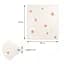 Панель стінова 3D 700х770х4мм рожеві квіти (D) SW-00001978 - мініатюра 3