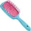 Щітка для волосся Janeke Superbrush, бірюзова з рожевим - мініатюра 1