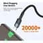 Кабель Essager USB Type-C to Type-C 100W швидка зарядка 20V 5A 1.2 м синій - мініатюра 6