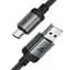 Дата кабель Acefast C20-04 USB to Type-C 3A (1.2m) Black - мініатюра 4