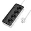 Удлинитель Hoco AC21 Sunlight 4-bit (1C/3A/4xSocket) (1.5m) White - миниатюра 2
