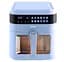 аэрофритюрница мультипечь DMS HFG-7B XXL Blue 1600 Вт - миниатюра 2