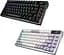 Клавіатура бездротова Asus ROG Azoth RGB WL BT White (90MP031A-BKUA11) - мініатюра 1