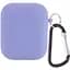 Чехол для наушников AirPods Silicone Case + Carbine Lavender [103834] - миниатюра 1