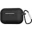 Чехол для наушников Blueo AirPods Pro Silicone Case+Carbine [Black] [45696] - миниатюра 1