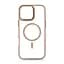 Чехол для Apple iPhone 16 Pro Max, Unit MagSafe, бежевый, прозрачный, магсейф, противоударный, магнитный, панель-накладка с поддержкой MagSafe, с поддержкой беспроводной зарядки, TPU+PC, защита всего корпуса, ударостойкий, ArmorStandart (ARM81331) - миниатюра 1