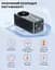 Toocki 67W Desktop Charger 2 x Type-C, 1 х USB 1.5 м, Black + розетка - миниатюра 7