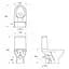Унитаз-компакт 652 Cersanit Moduo CO 011 3/5 с сиденьем Duraplast Soft Close K116-004 - миниатюра 2