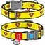 Ошейник для собак Waudog Nylon Супермен 2, c QR паспортом, пластиковый фастекс, 31-49х2,5 см - миниатюра 3