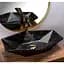 Умивальник Rea Vegas marble black mat накладний чорний REA-U0994, Чорний матовий - мініатюра 4