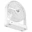 Вентилятор Hoco HX65 ultra-thin desktop fan на акумуляторі 2000 мА·год білий - мініатюра 3