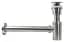 Сифон для раковини Rea nickel brushed універсальний + click-clack REA-A4400, Никель - мініатюра 2