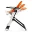 Стільчик для годування Peg-Perego Siesta Follow Me Arancia, помаранчевий (IH03000000BL38) - мініатюра 3