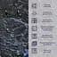 Декоративна ПВХ плита Sticker Wall SW-00001404 Чорний мармур 1,22х2,44мх3мм - мініатюра 5