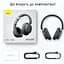 Беспроводные наушники Baseus Bowie D05 Wireless Headphones, BT5.3, AUX, 600mAh, 70h, Grey NGTD020213 - миниатюра 2