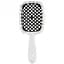 Щітка для волосся Janeke Superbrush Small 56SP234 NER біла з чорним (BT20629) - мініатюра 1