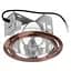 Світильник Downlight стельовий Brille 166012 DL-01 AB/2x26W врізний - мініатюра 1