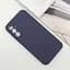 Чохол Silicone Cover Lakshmi Full Camera (AAA) with Logo для Samsung Galaxy S25+ Темно-синій / Midnight blue - мініатюра 2