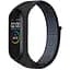 Ремешок Nylon New для Xiaomi Mi Band 3/4/5/6/7 Dark Purple - миниатюра 1