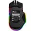 Мишка AOC AGM600 ігрова 16000dpi 10 кнопок RGB PMW3389 Kailh switch чорна - мініатюра 8