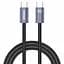 Дата кабель Amaya CC62 Type-C to Type-C 60W (2m) Gray - миниатюра 1