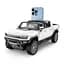 Машинка Hummer EV білий RASTAR модель 1:16 Автомобіль на дистанційному керуванні + пульт 2,4 ГГц - мініатюра 5
