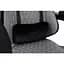 Геймерське крісло GT Racer X-2324 Fabric Gray/Black Suede [121430] - мініатюра 7
