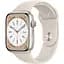 Смарт-часы Apple Watch Series 8 GPS, 45mm, Starlight, Starlight Sport Band (Grade B) Seller Refurbished - миниатюра 1