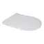 Унитаз напольный Qtap Grand Ultra Quiet безободковый с сиденьем Soft-close White QT26228301W, Белый - миниатюра 7