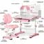 Комплект мебели Mealux Octo Pink: стол + стульчик + полка (BD-33 PN) - миниатюра 3